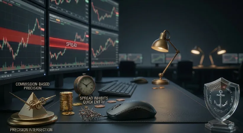 which is cheaper spread or commission forex