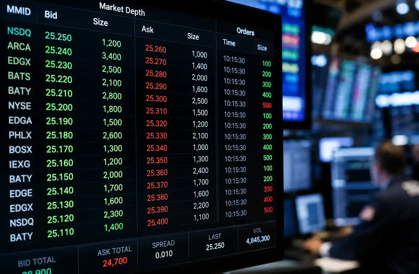 Liquidity and Market Size