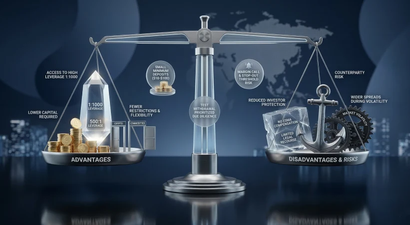 high leverage forex brokers offshore with low spreads and fast execution