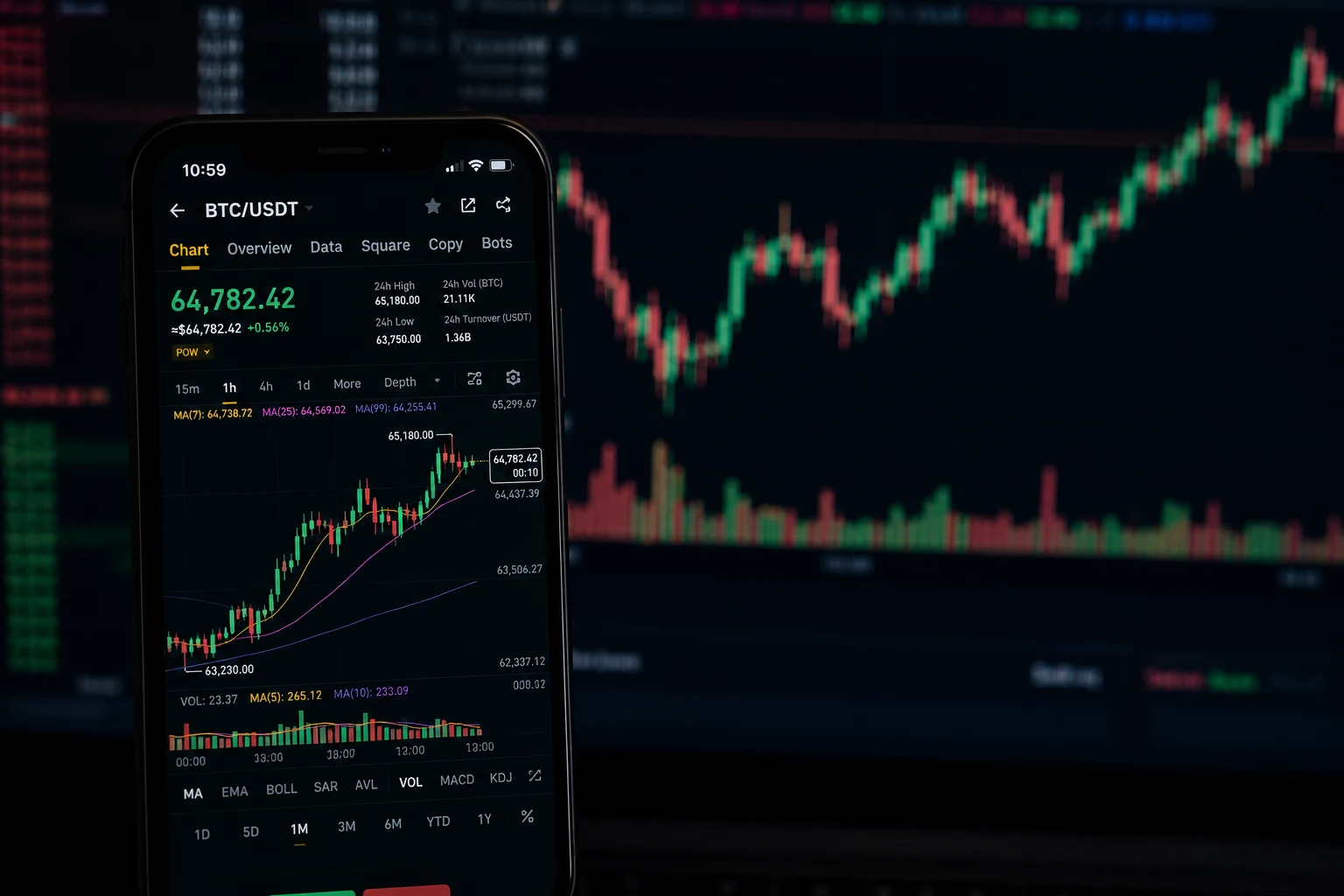 Volatility of Crypto Trading