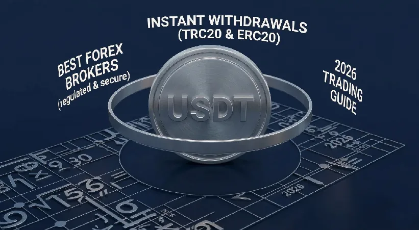 forex brokers with USDT deposits and withdrawals TRC20 ERC20 fast transactions