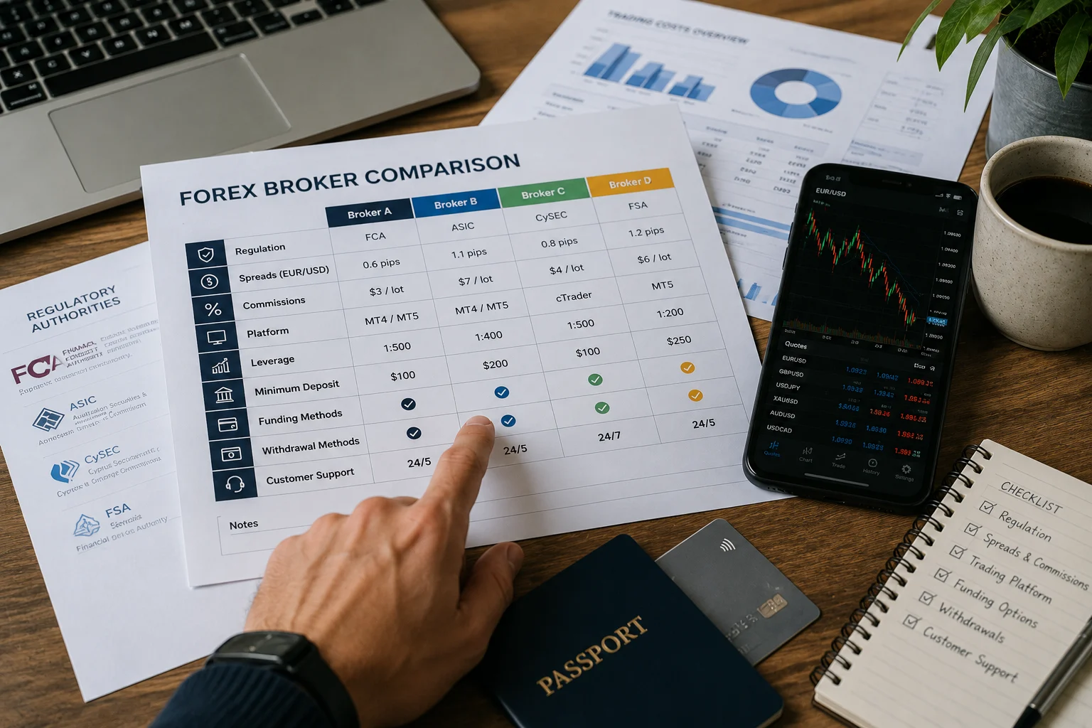Best Forex Brokers by Region