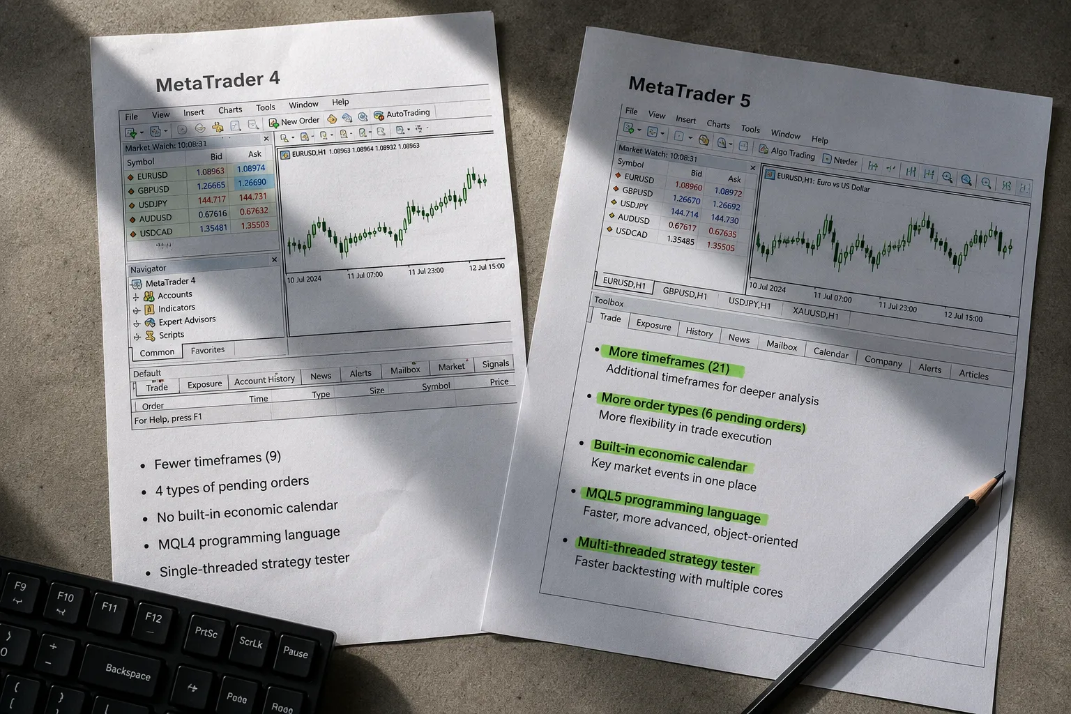 MT4 vs MT5: Which Trading Platform Is Better