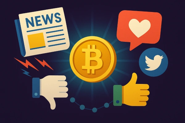 The Impact of News and Social Media in crypto